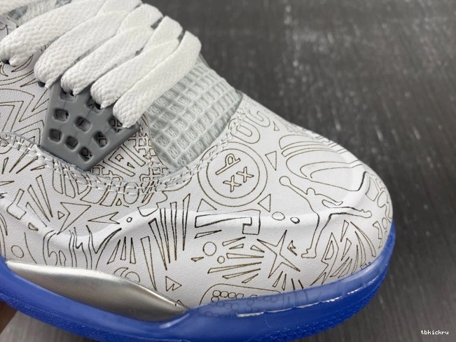 Reps TBkick 30th Anniversary Laser 705333-105 4 Retro Jordan 0724